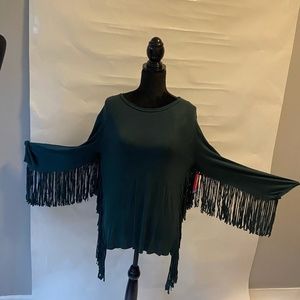 Brand new forest green blouse
